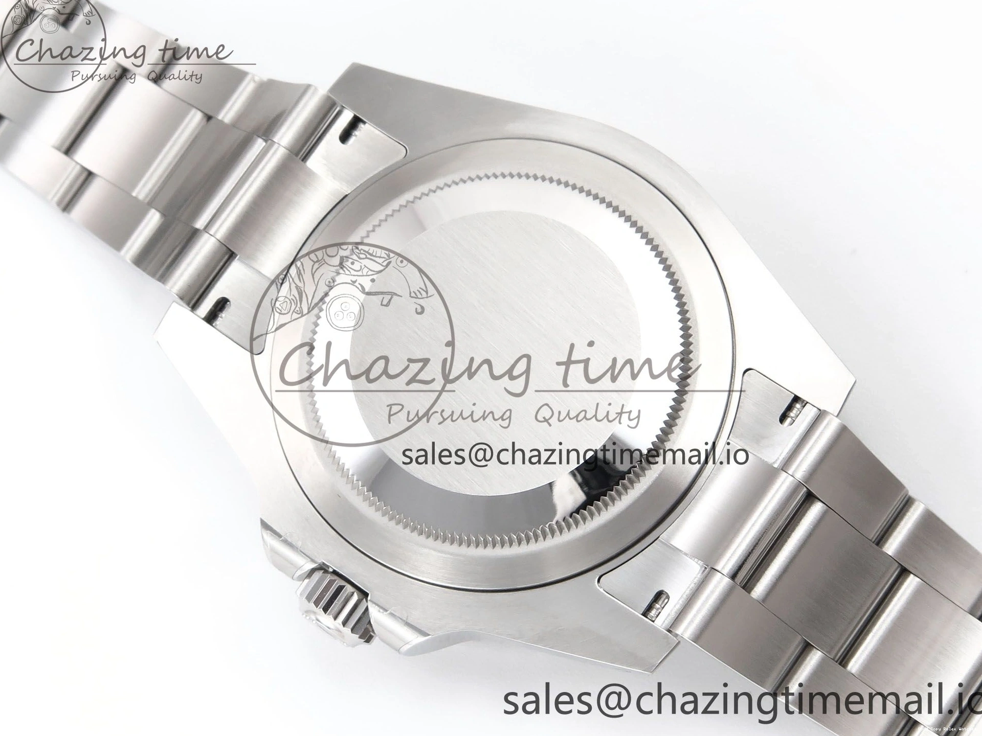 Good Copy Rolex Watches GMT-Master Bracelet Best Practical SH3285 CHS II Oyster GRNR 1019 EF on 904L 1:1 Edition 126710 1223